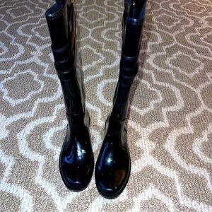 Coach black Tara boot size 8